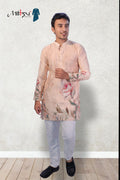 Blush Bloom Floral Kurta (168)
