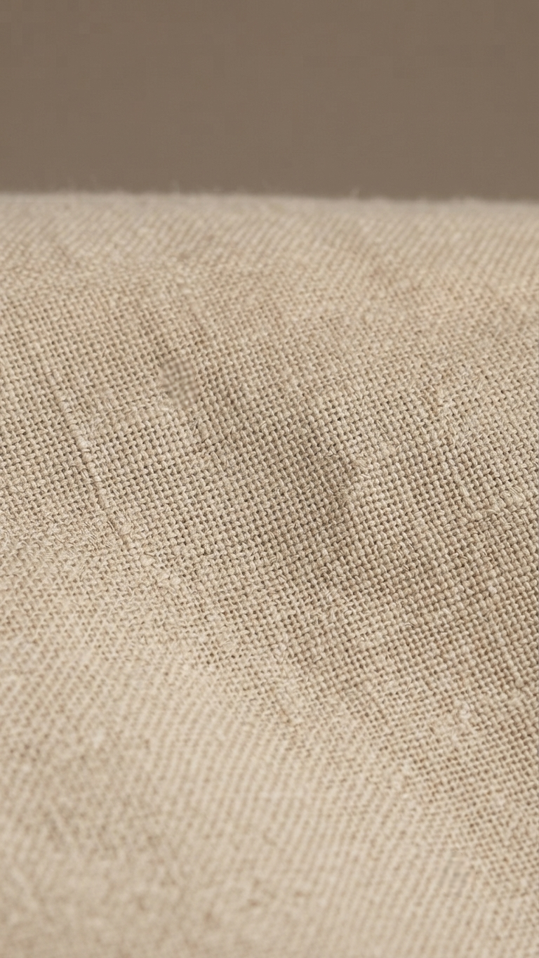 Linen Blend Tailored Trousers – Natural Beige polo pant (Lilen)