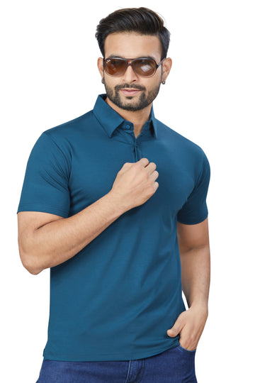 Mivaan Tensile T-blue T-shirts(2025)