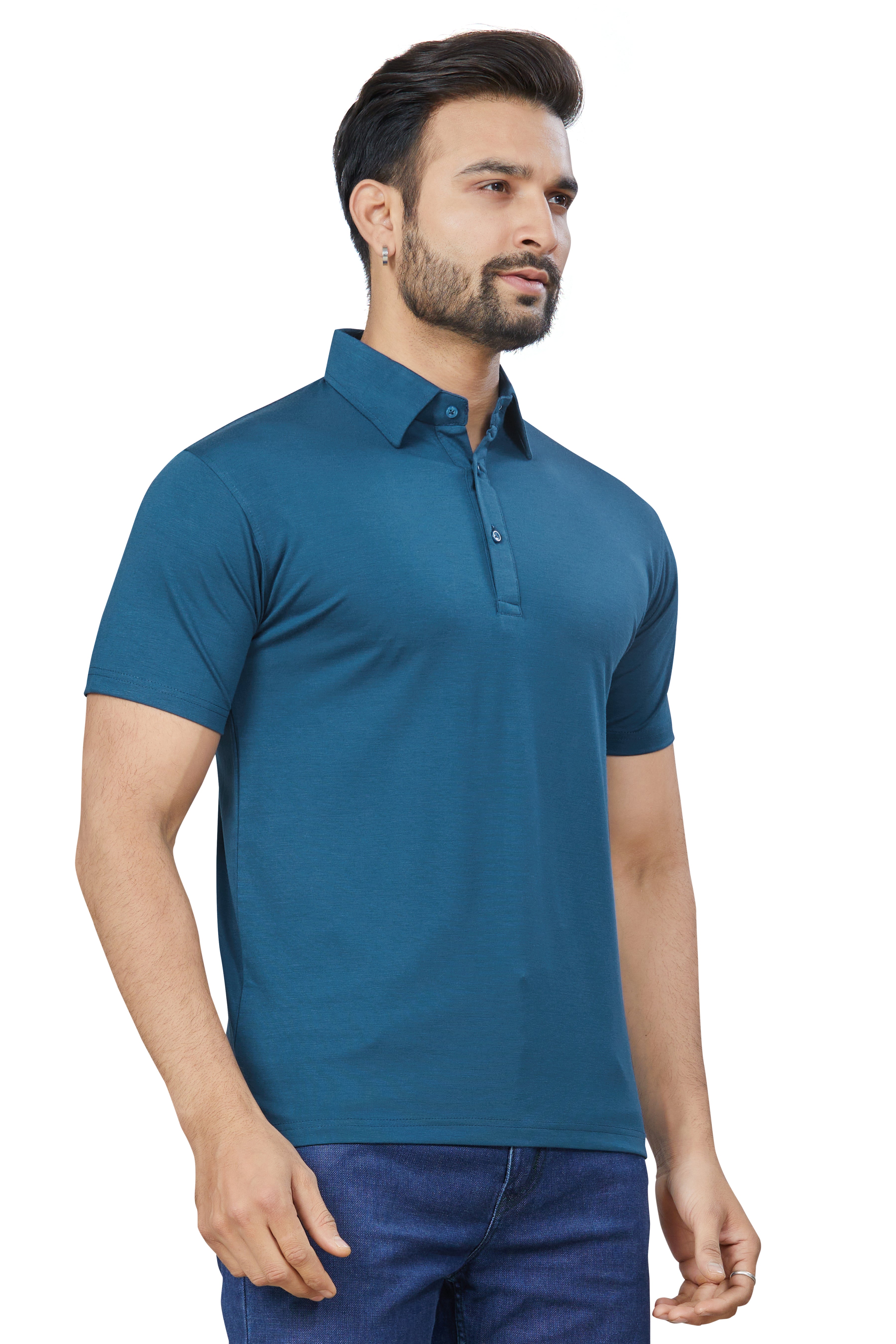 Mivaan Tensile T-blue T-shirts(2025)