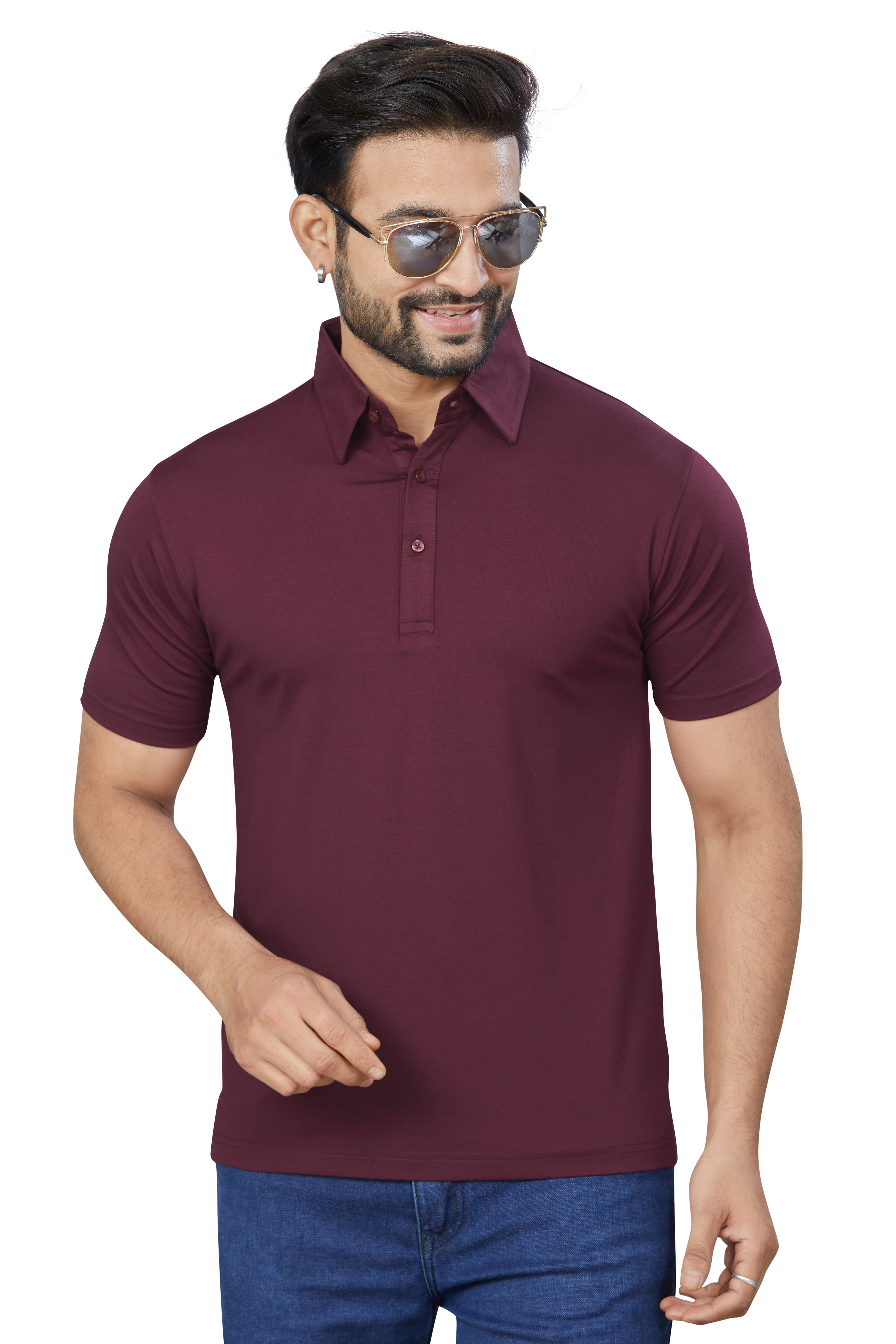Mivaan Tensile  Wine Tshirts(2025)