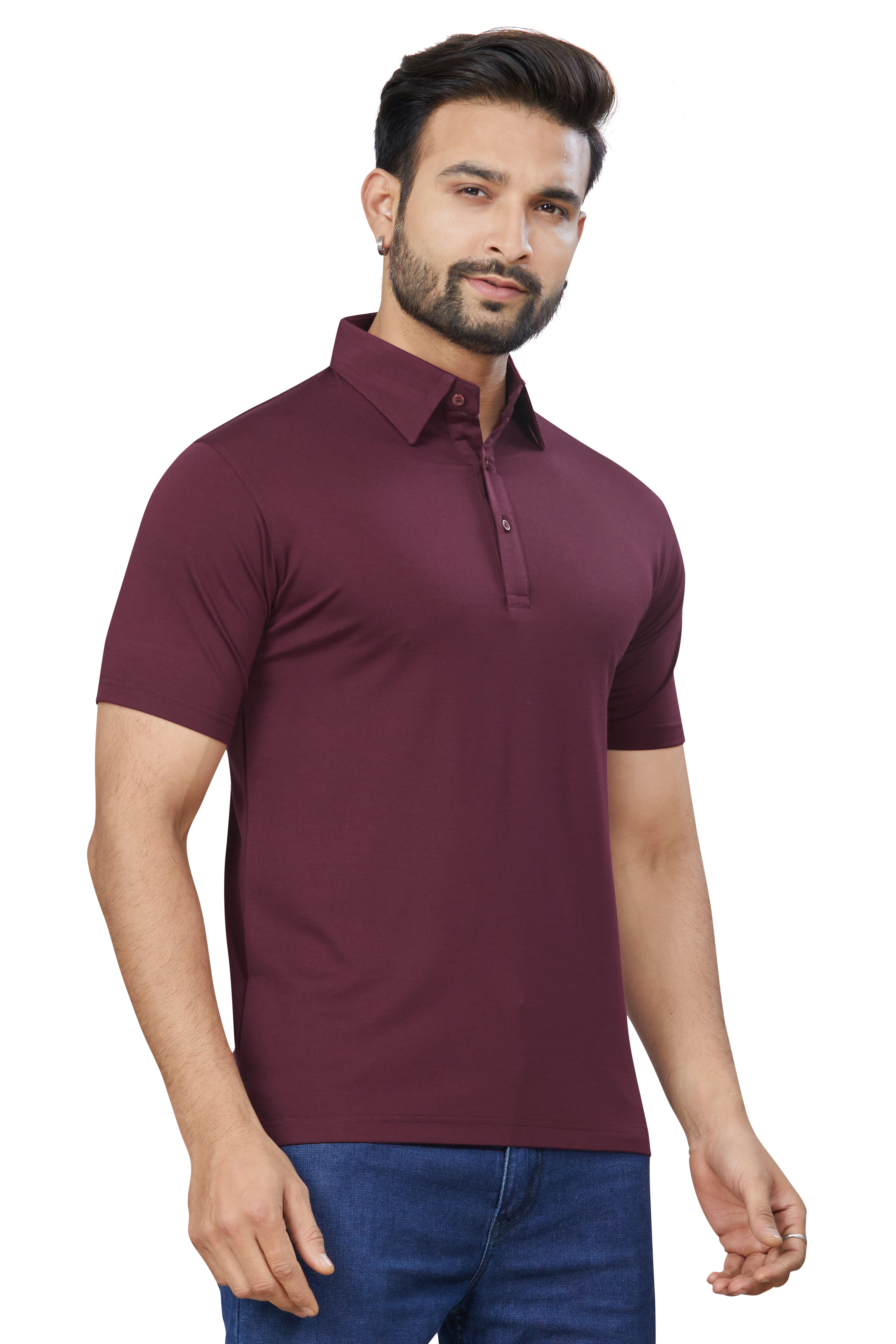 Mivaan Tensile  Wine Tshirts(2025)