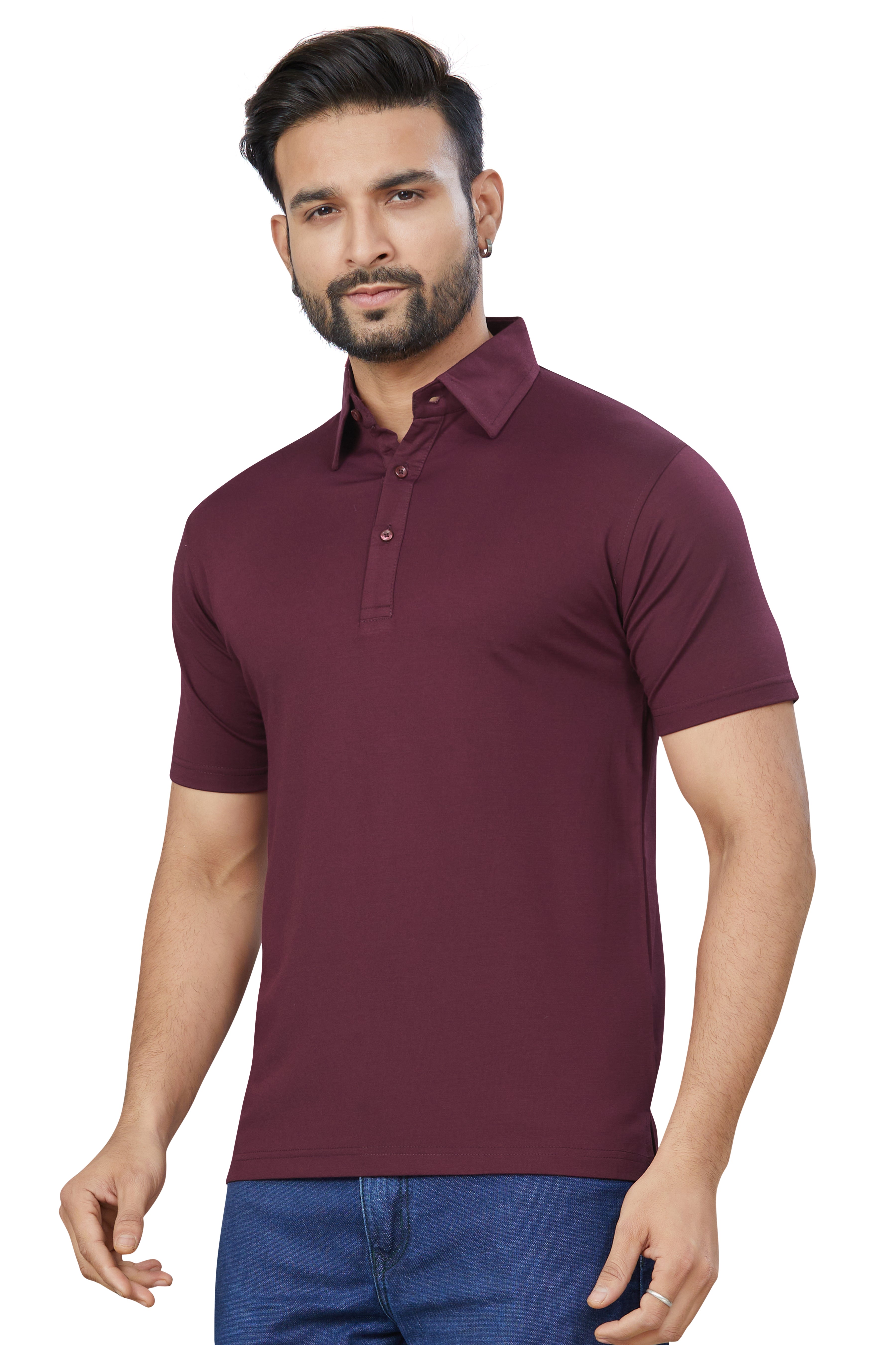 Mivaan Tensile  Wine Tshirts(2025)