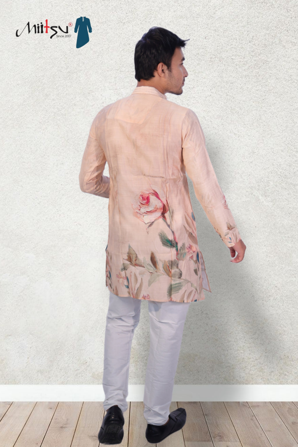 Blush Bloom Floral Kurta (168)