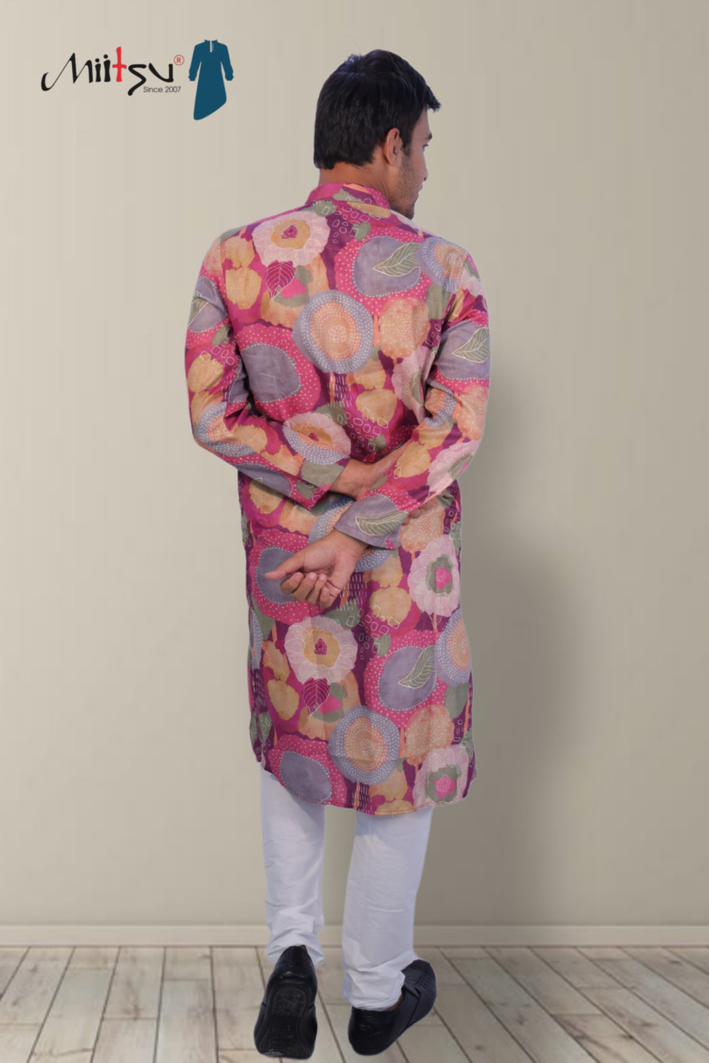 Vibrant Bloom Printed Kurta (7443)