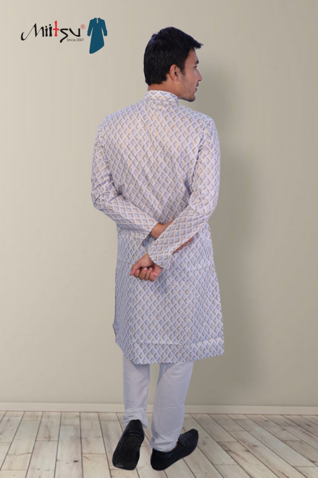 Sapphire Charm Printed Kurta (50056)