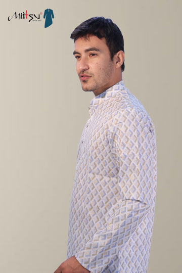 Sapphire Charm Printed Kurta (50056)