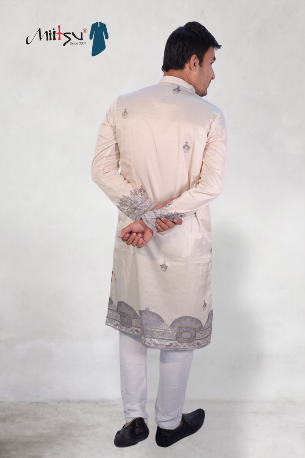 Majestic Ivory Heritage Kurta Set (50062)