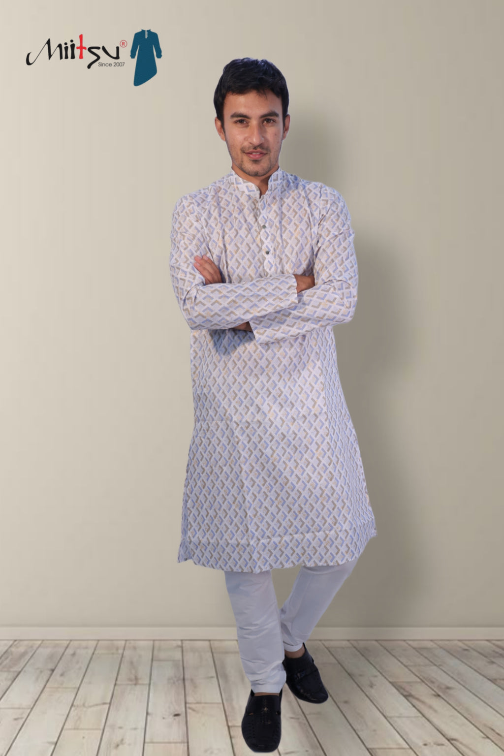 Sapphire Charm Printed Kurta (50056)