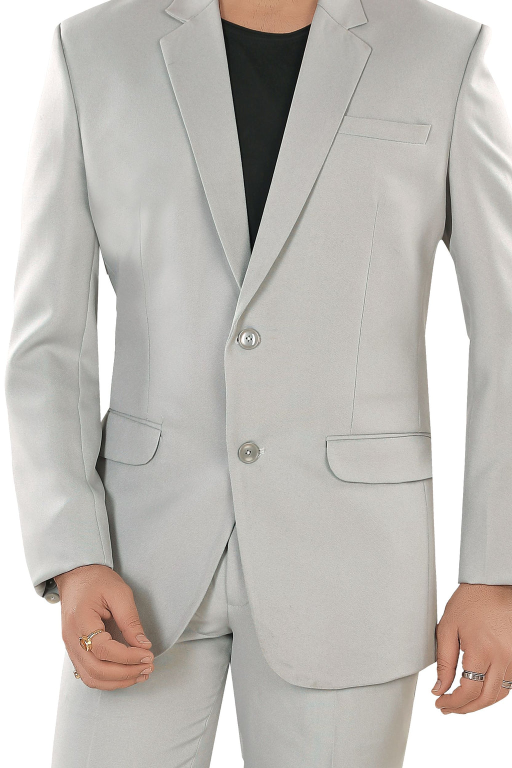 Classic Light Grey Men's  Blazer (Matty)