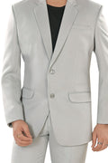 Classic Light Grey Men's  Blazer (Matty)