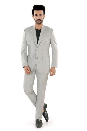 Classic Light Grey Men's  Blazer (Matty)