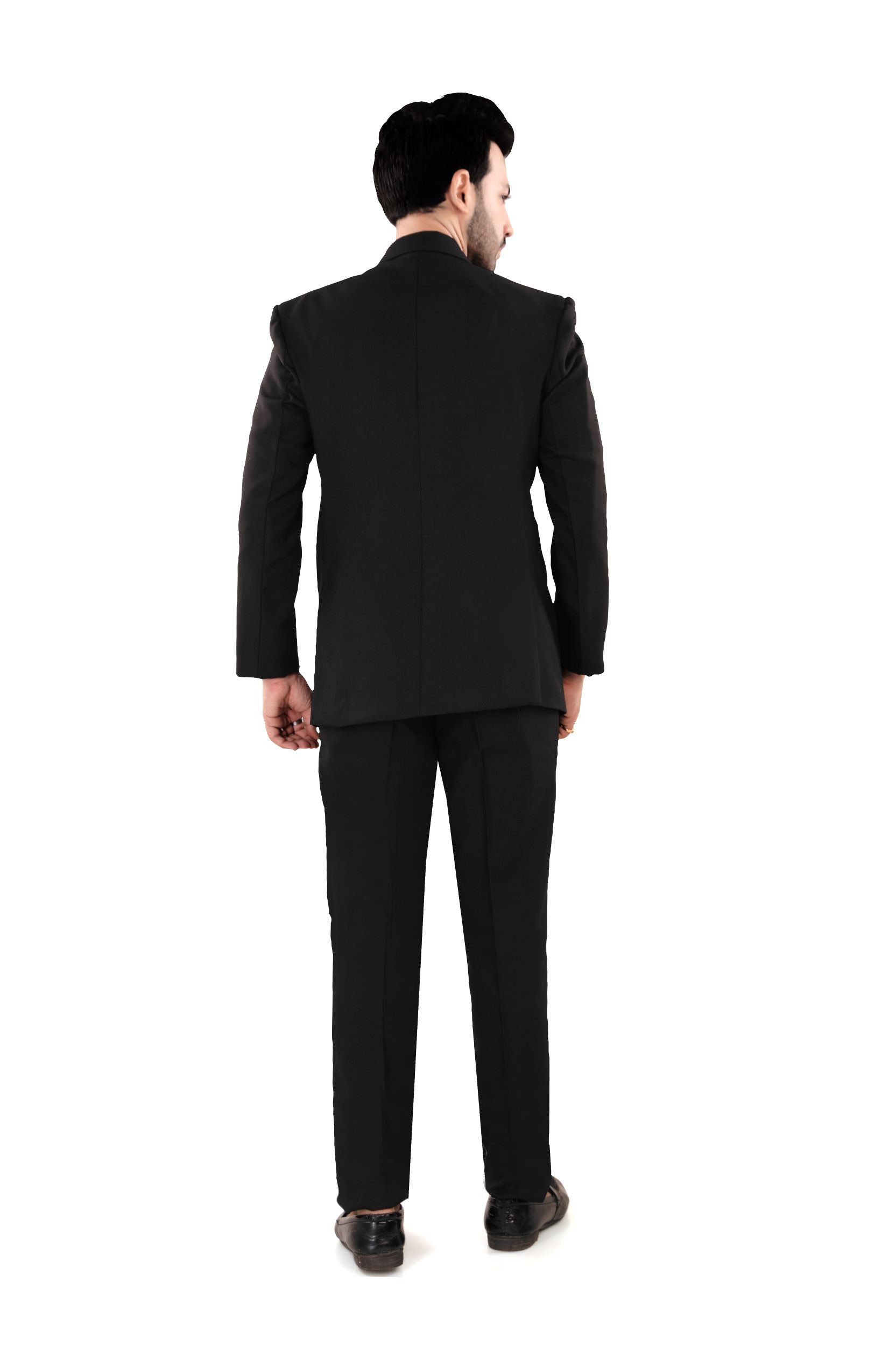 Men's Classic Black Slim Fit Blazer (Matty)
