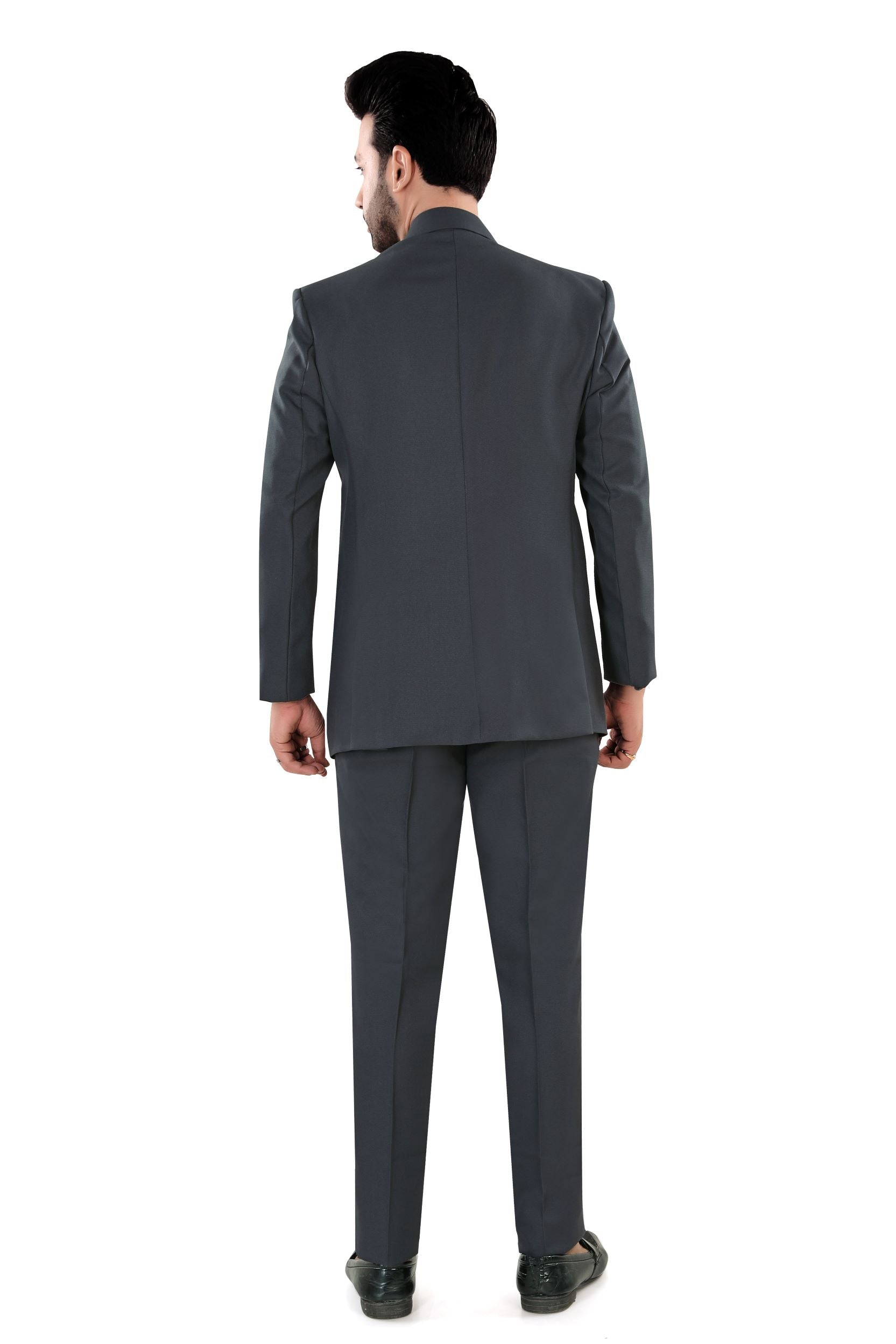 Elegant Charcoal Black Blazer for Men (Matty)