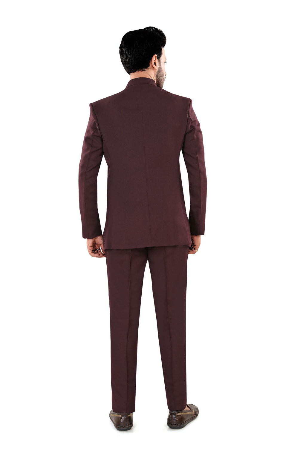 Men's Maroon Jodhpuri Suit (Matty6)
