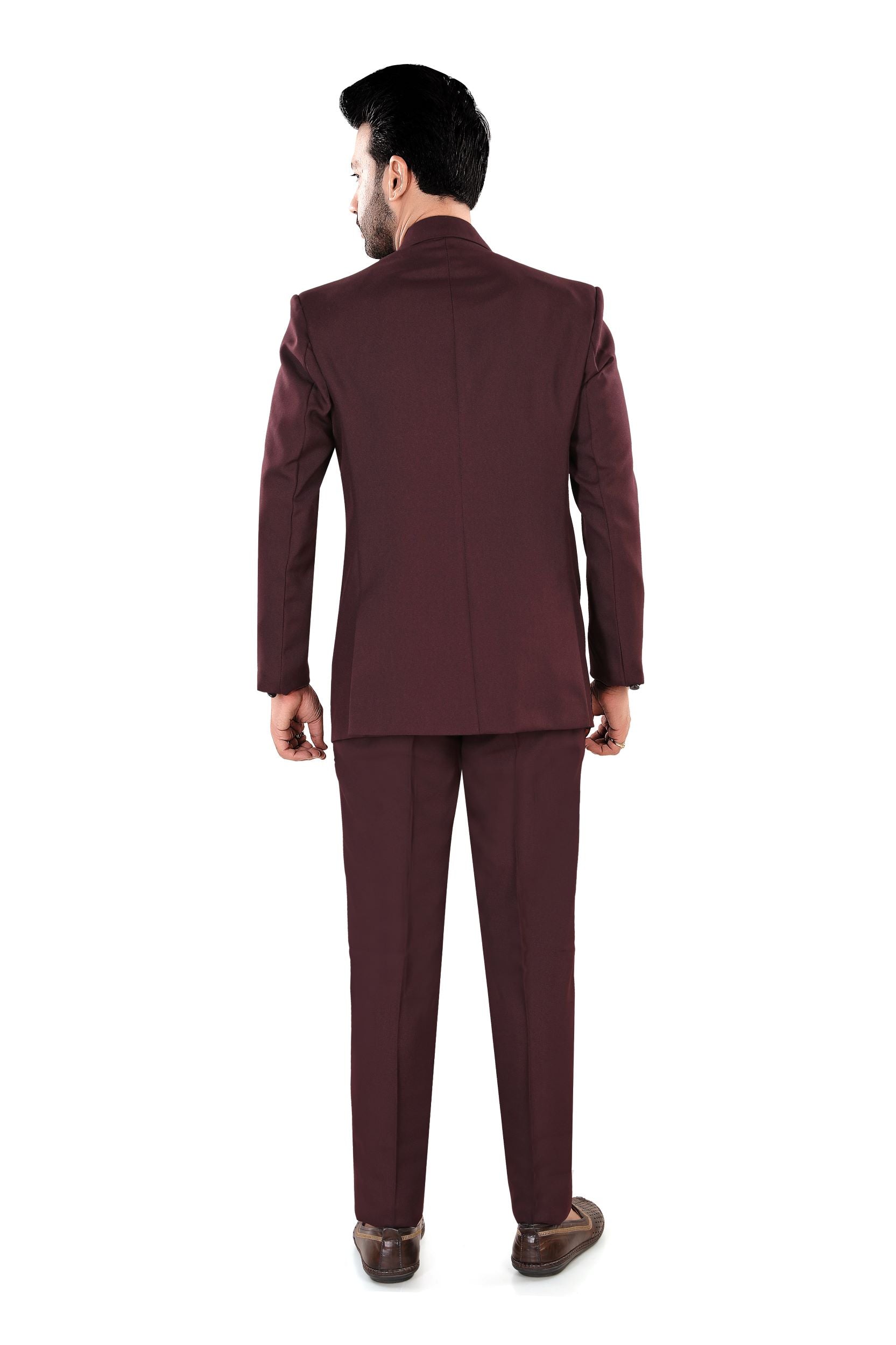 Rich Maroon Blazer for Men (Matty)