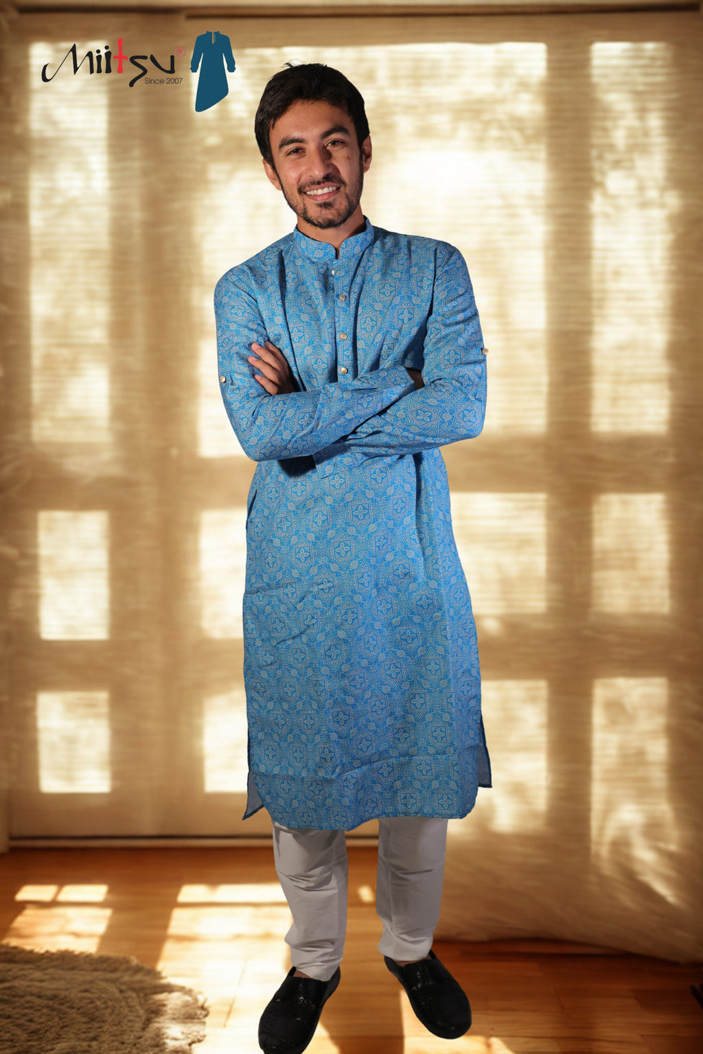 Azure Majesty Kurta (8989)