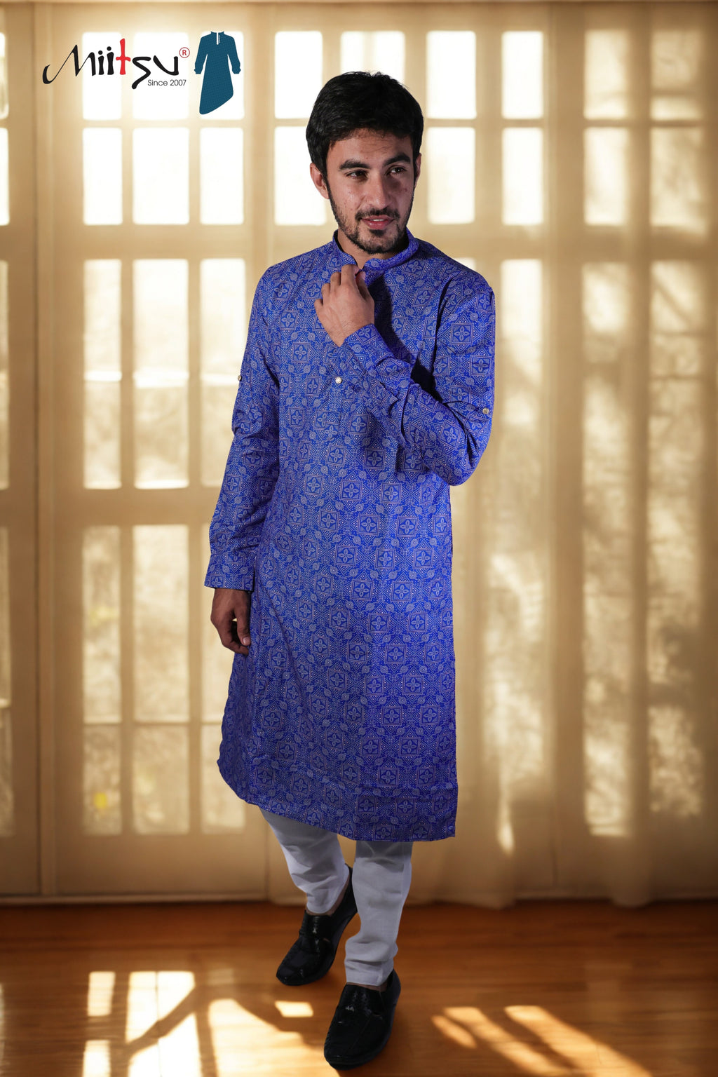 Royal Indigo Kurta (8989)