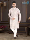 Pastel Prism Heritage Print Kurta (9032)
