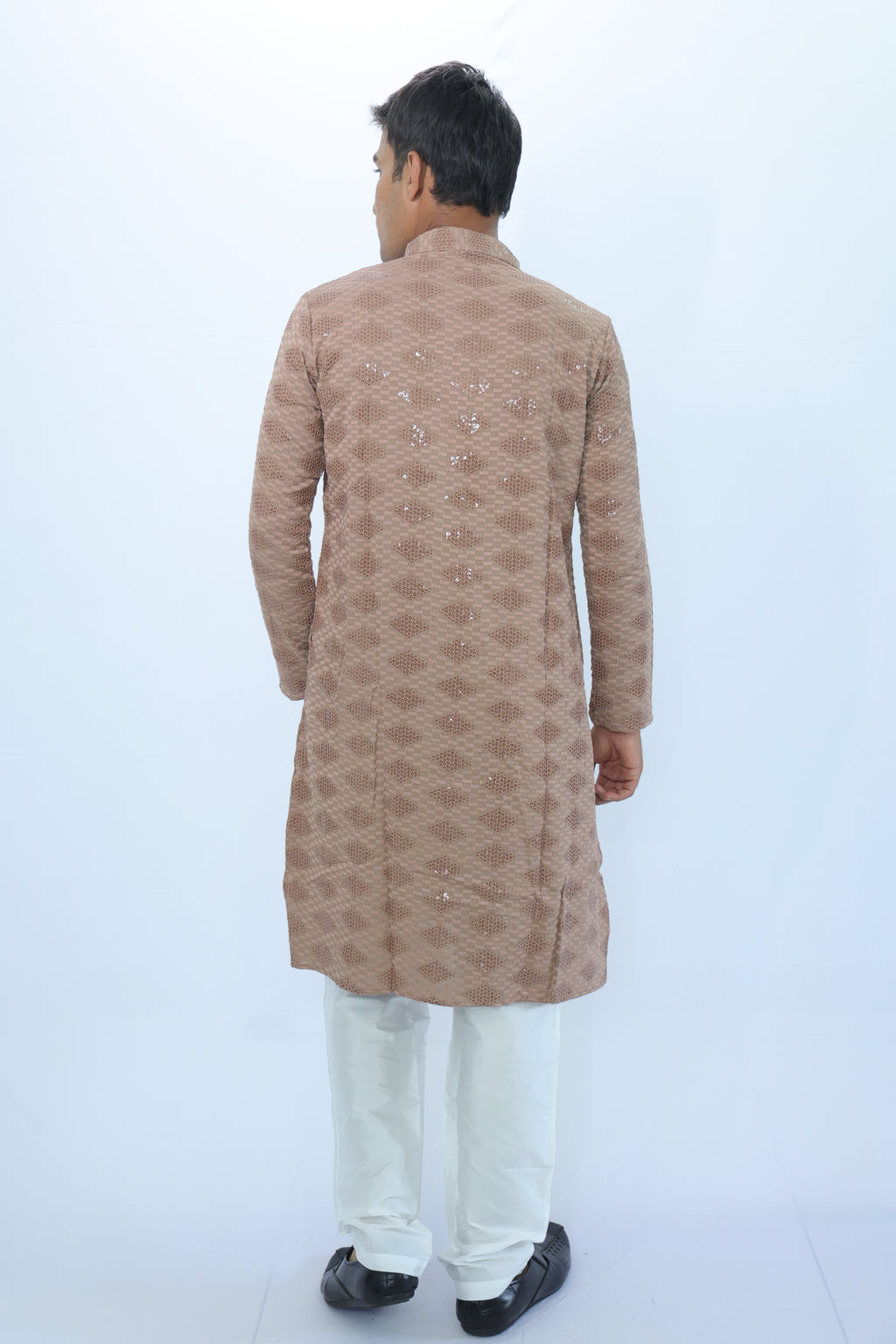Ethnic Motifs Sequinned Kurta (2727)