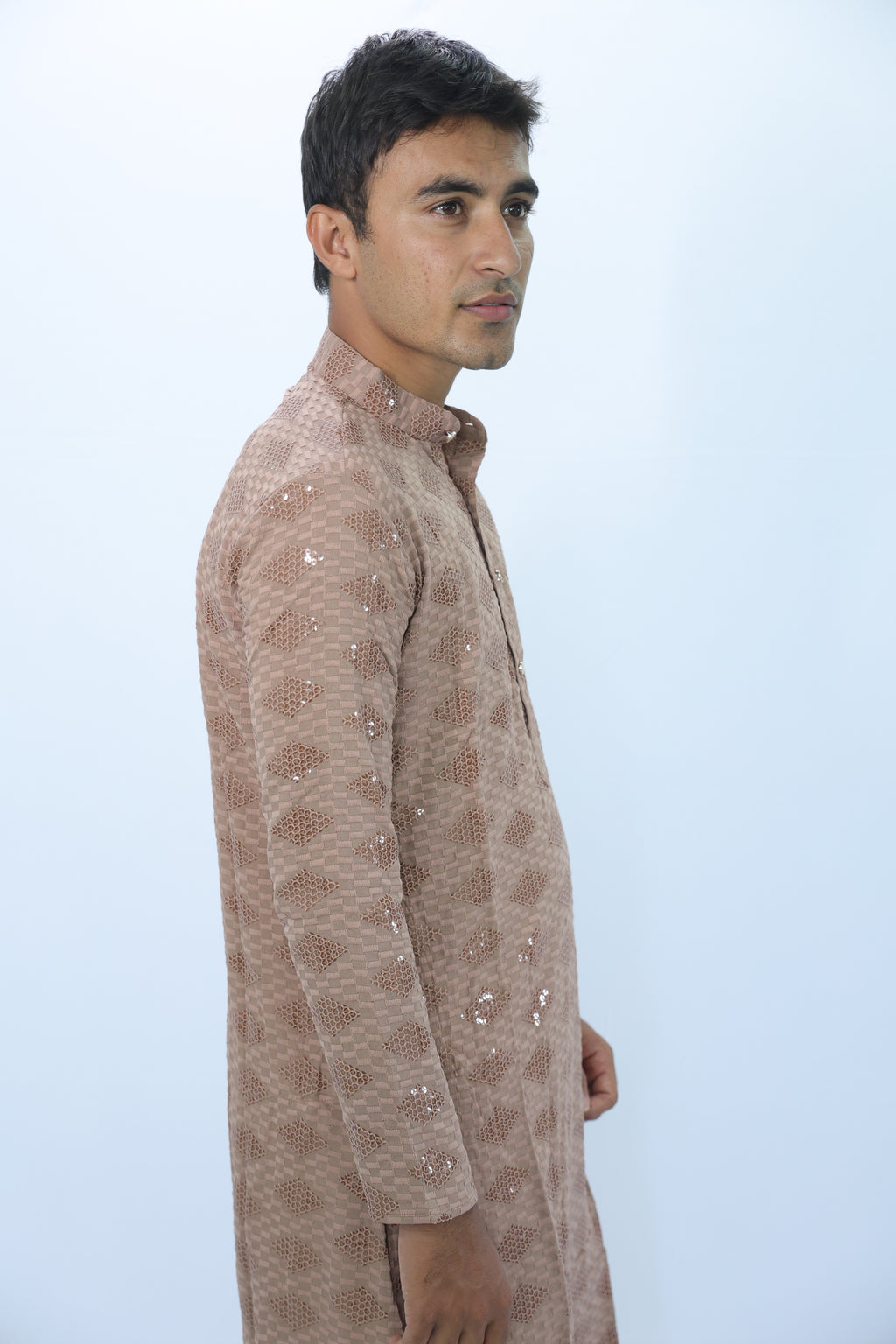 Ethnic Motifs Sequinned Kurta (2727)