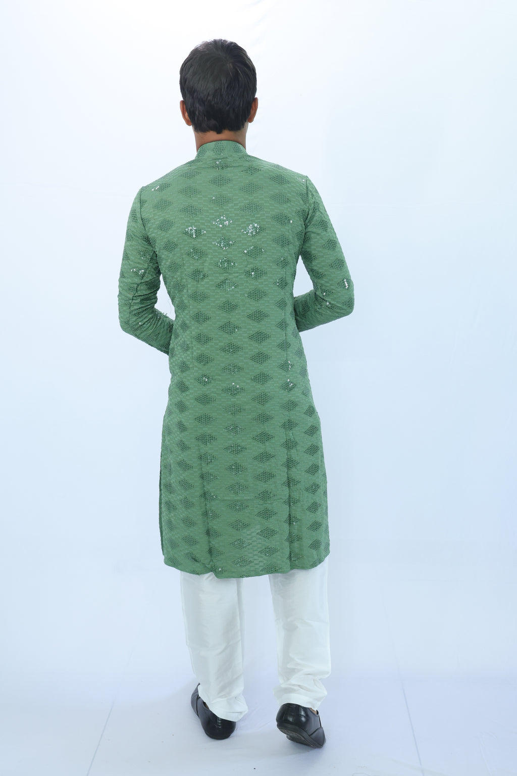 Ethnic Motifs Sequinned Kurta (2727)