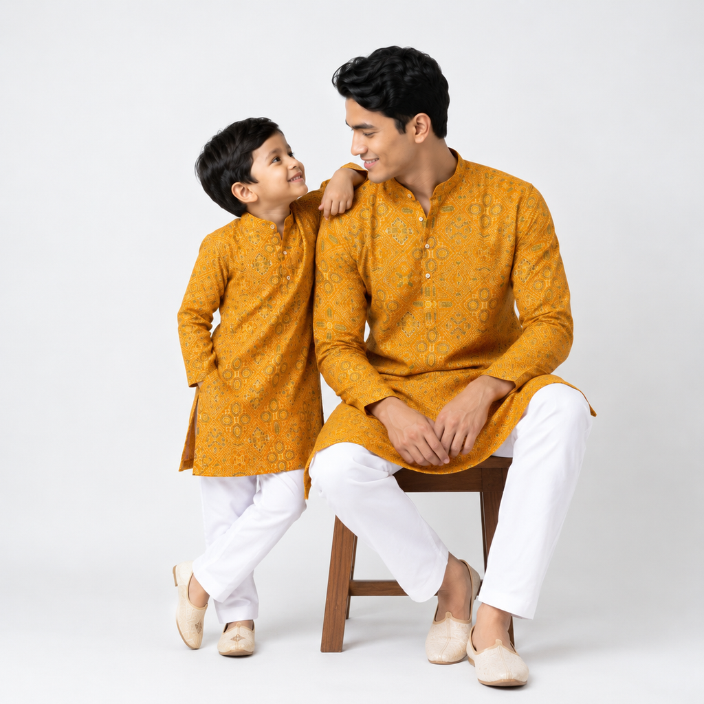 Twin Harmony Kurta Set (2228)