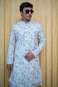 Ethnic Printed and Sequinned Kurta(2683)