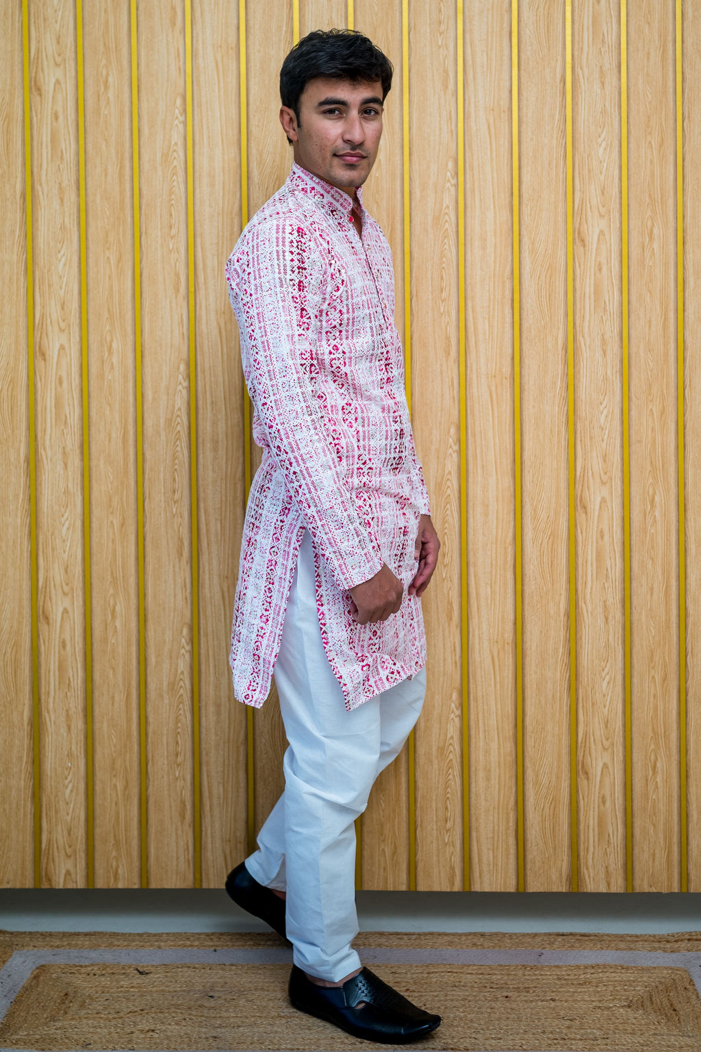 Mirrored Lucknowi Kurta (4385/4405)