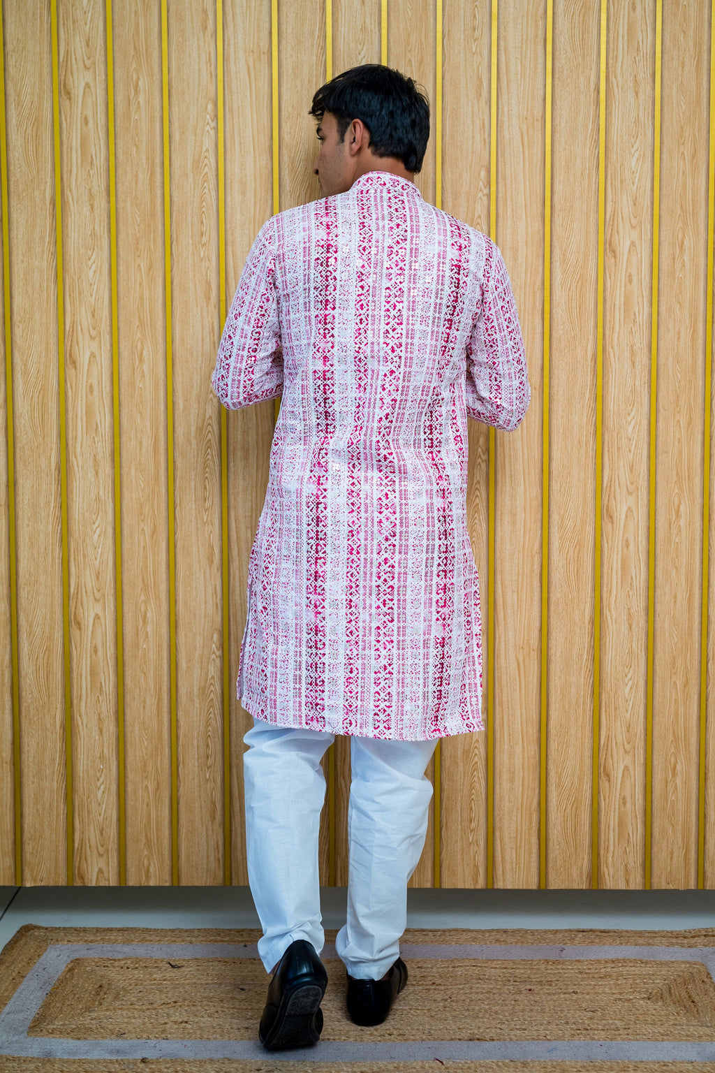 Mirrored Lucknowi Kurta (4385/4405)