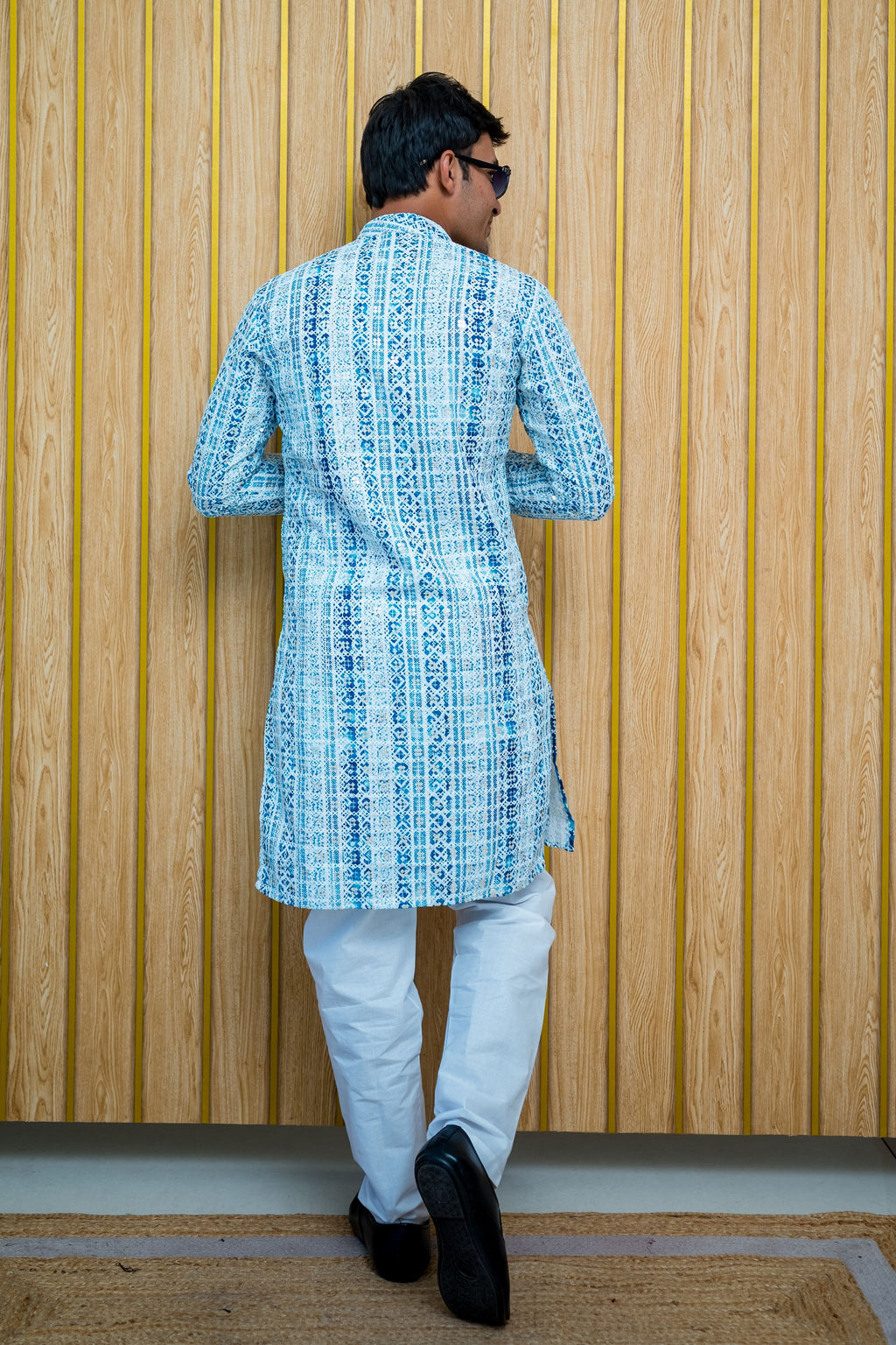 Mirrored Lucknowi Kurta (4385/4405)
