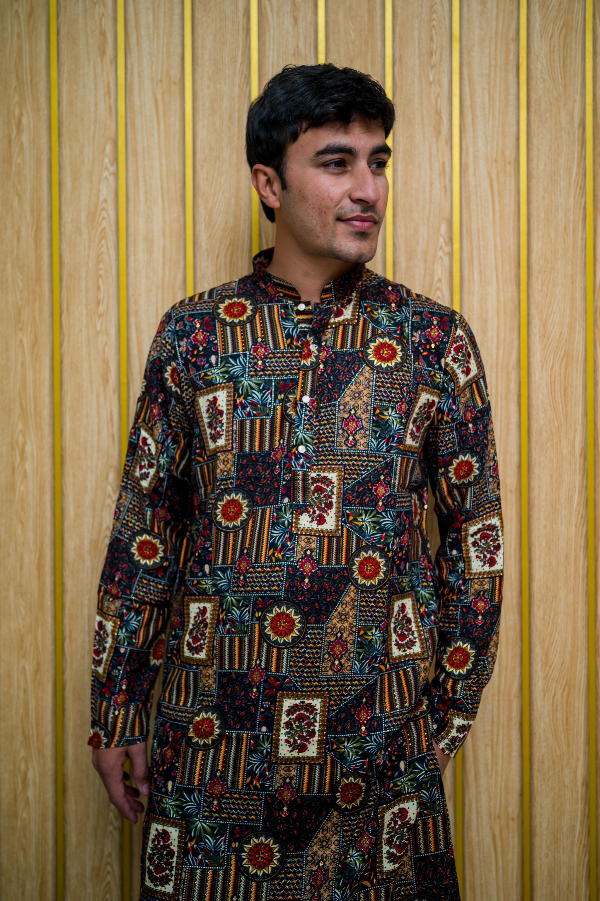 Royal Heritage Kurta  A Blend of Elegance and Tradition (Rayon)