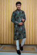 Royal Heritage Kurta  A Blend of Elegance and Tradition (Rayon)