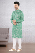 Verdant Vriksha Classic Kurta Set – By Miitsu (6430)