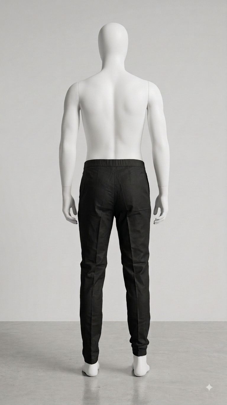 Men's Slim-Fit Pleated Trousers(0565)