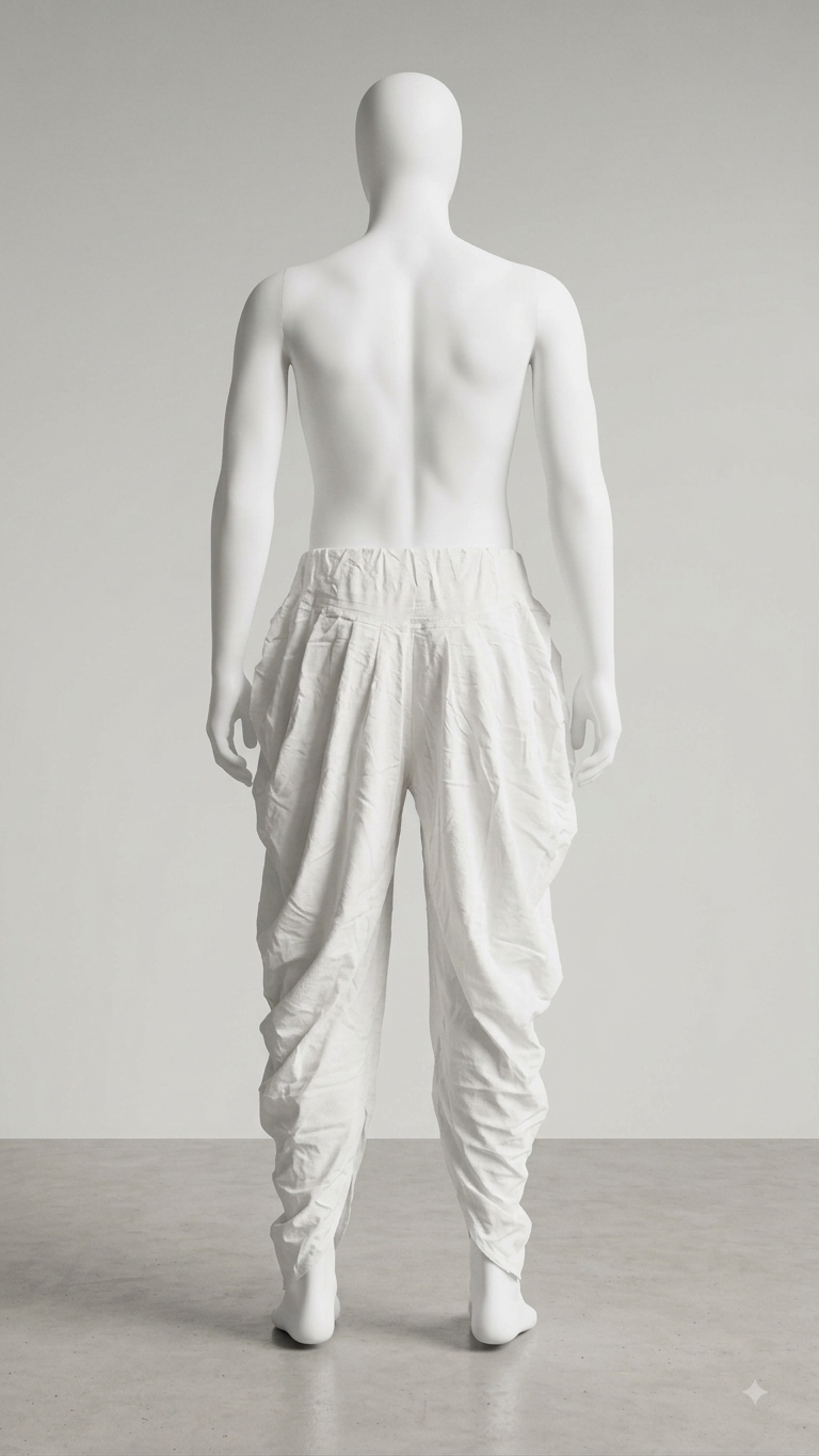 Pristine Pleated Cowl Pants(6666)