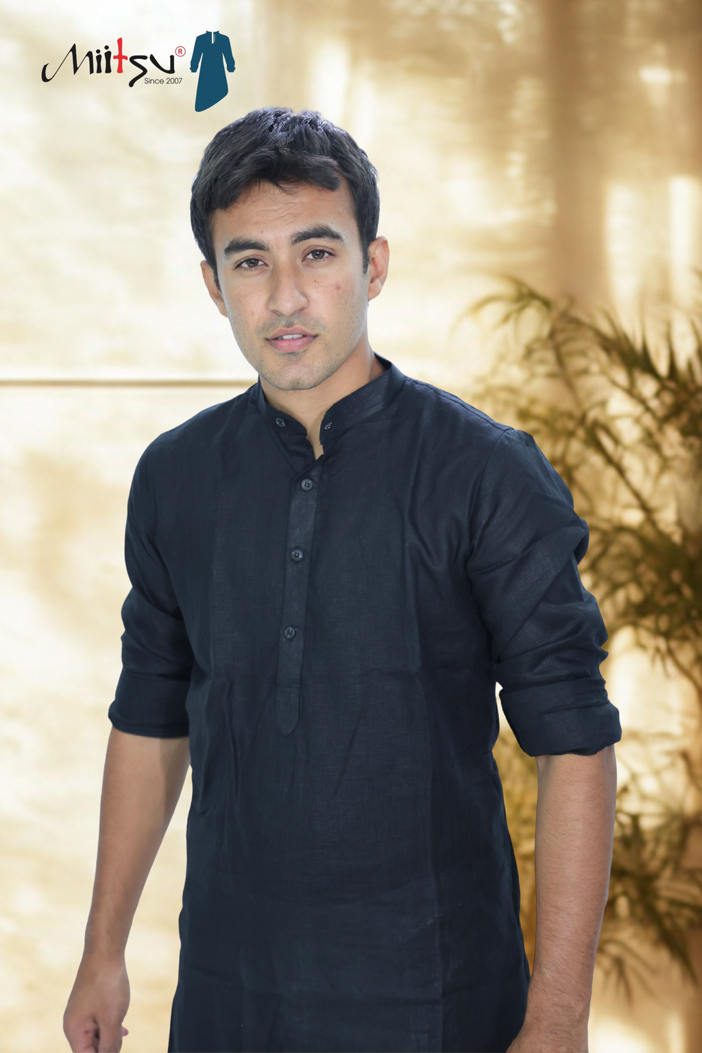 Noir Classic Lilen Kurta (LL01)