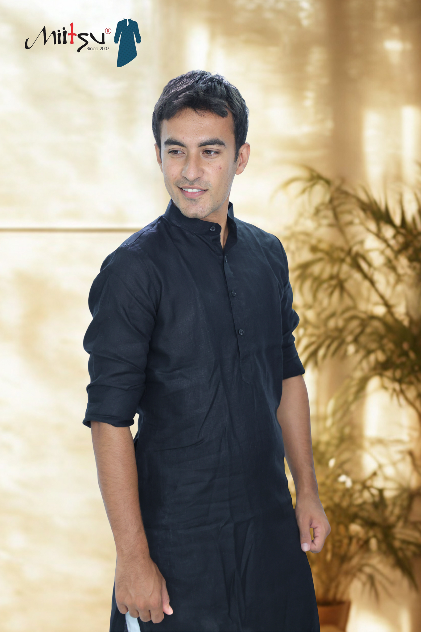 Noir Classic Lilen Kurta (LL01)