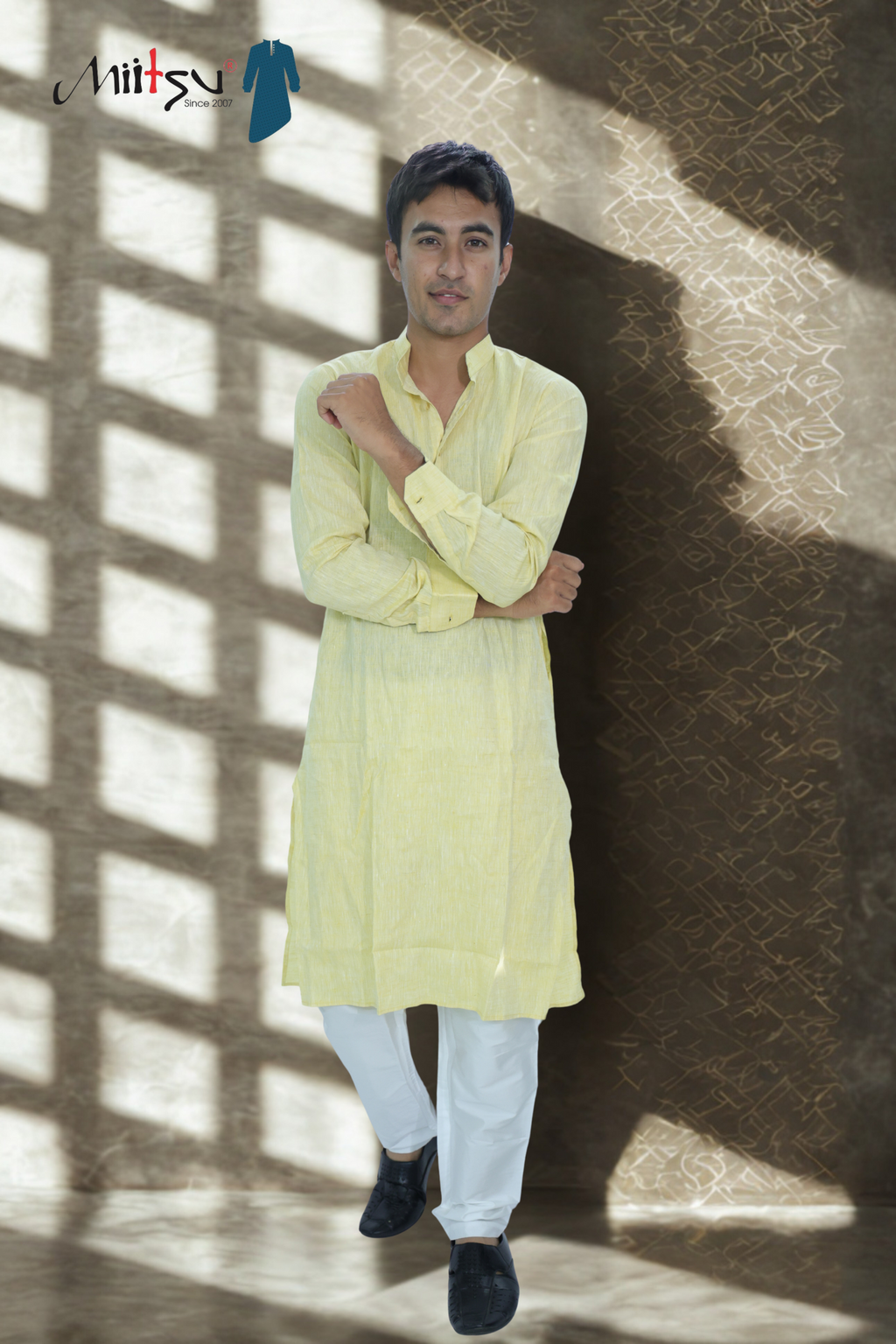 Lemon Breeze Lilen Kurta (LL01)