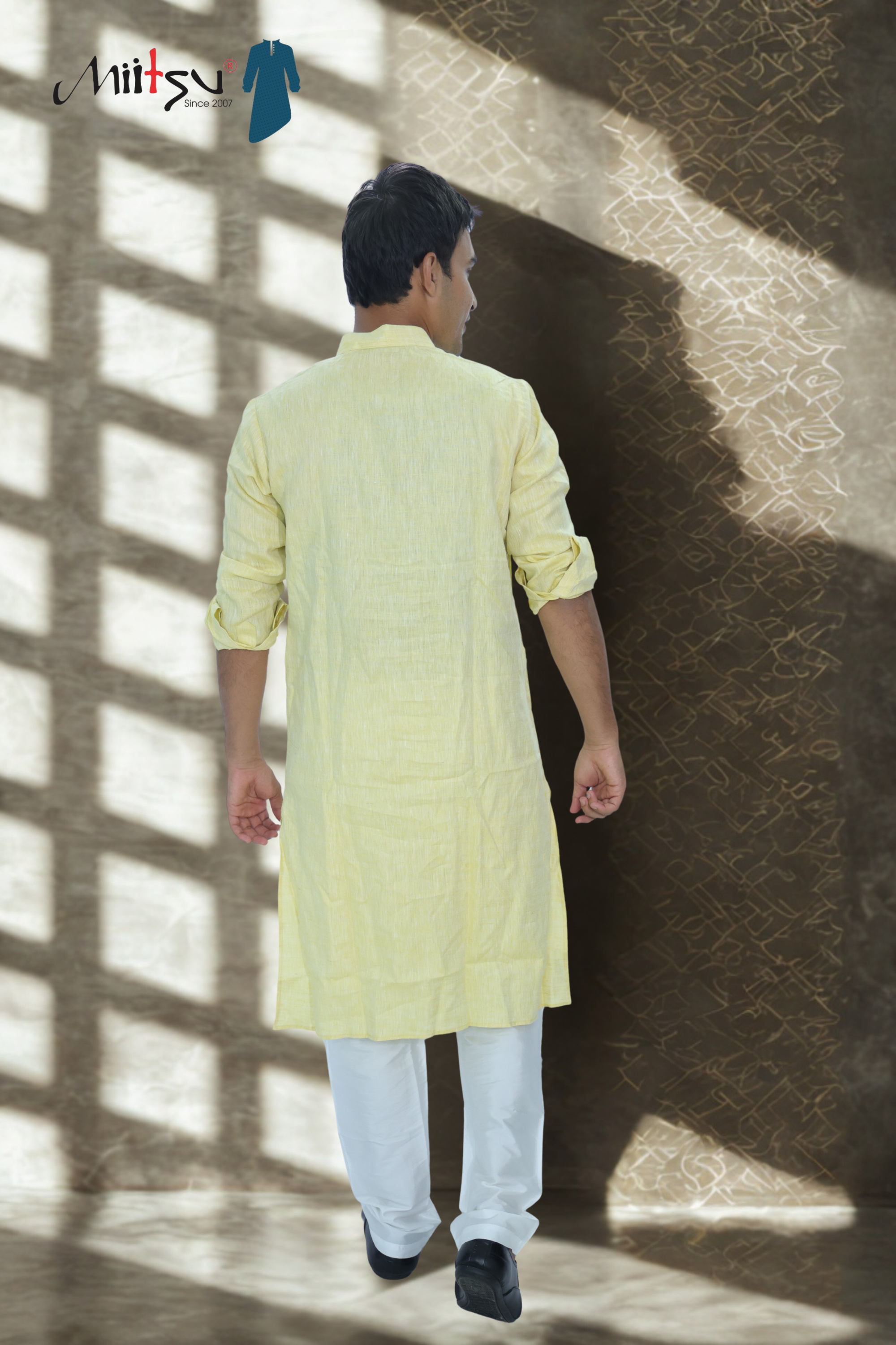 Lemon Breeze Lilen Kurta (LL01)