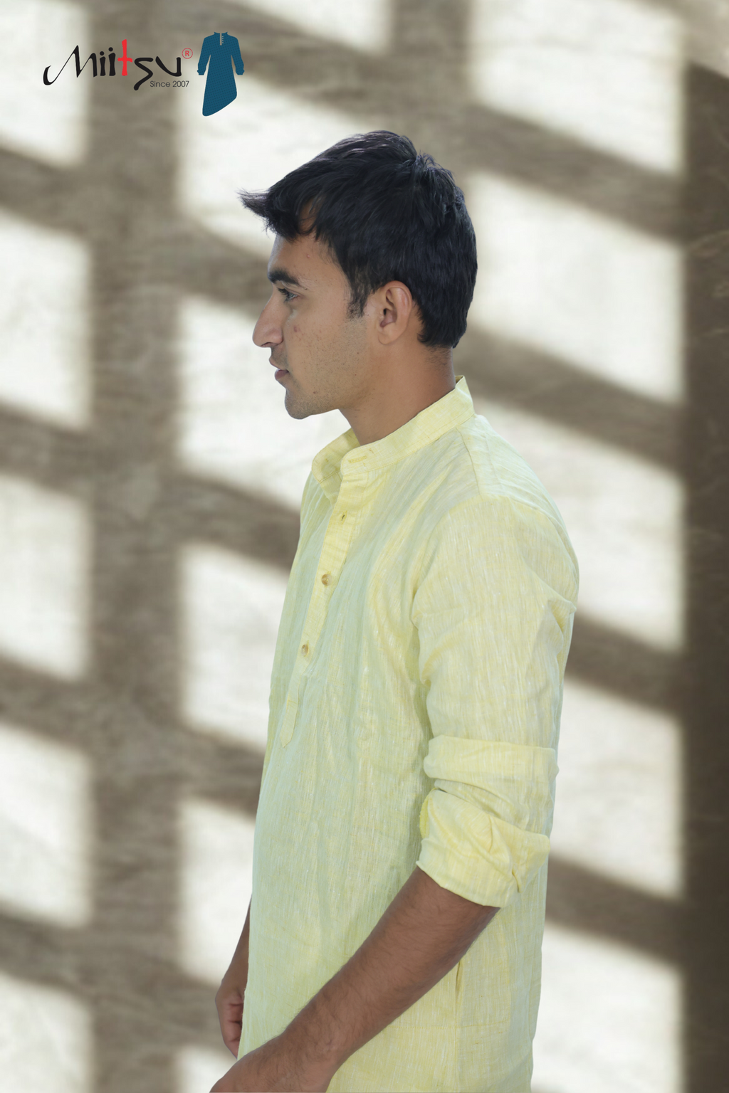Lemon Breeze Lilen Kurta (LL01)