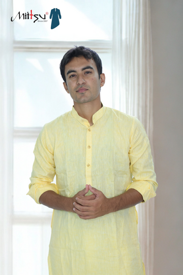 Sunshine Ease Lilen Kurta (LL01)