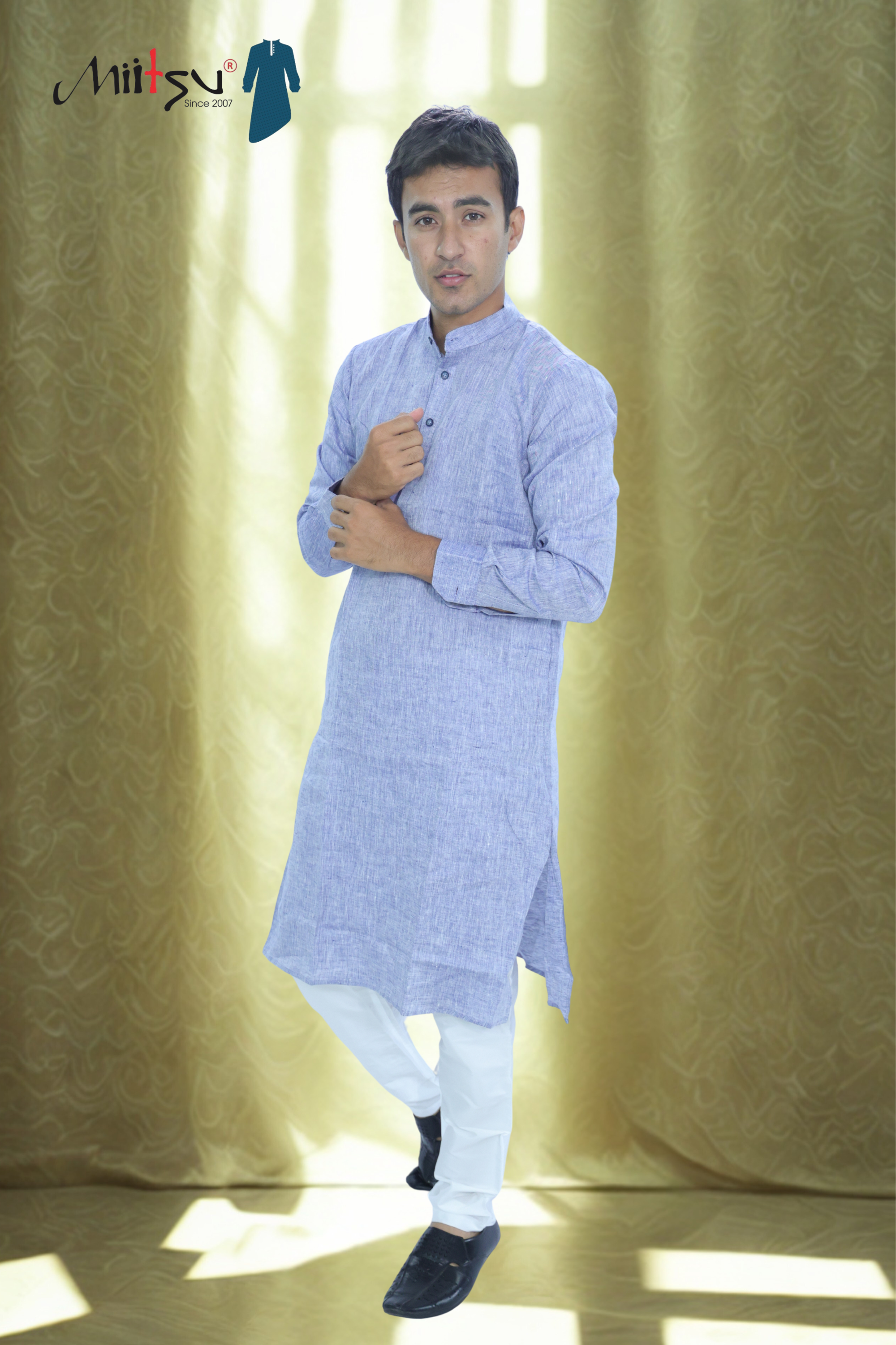 Skyline Calm Lilen Kurta (LL01)