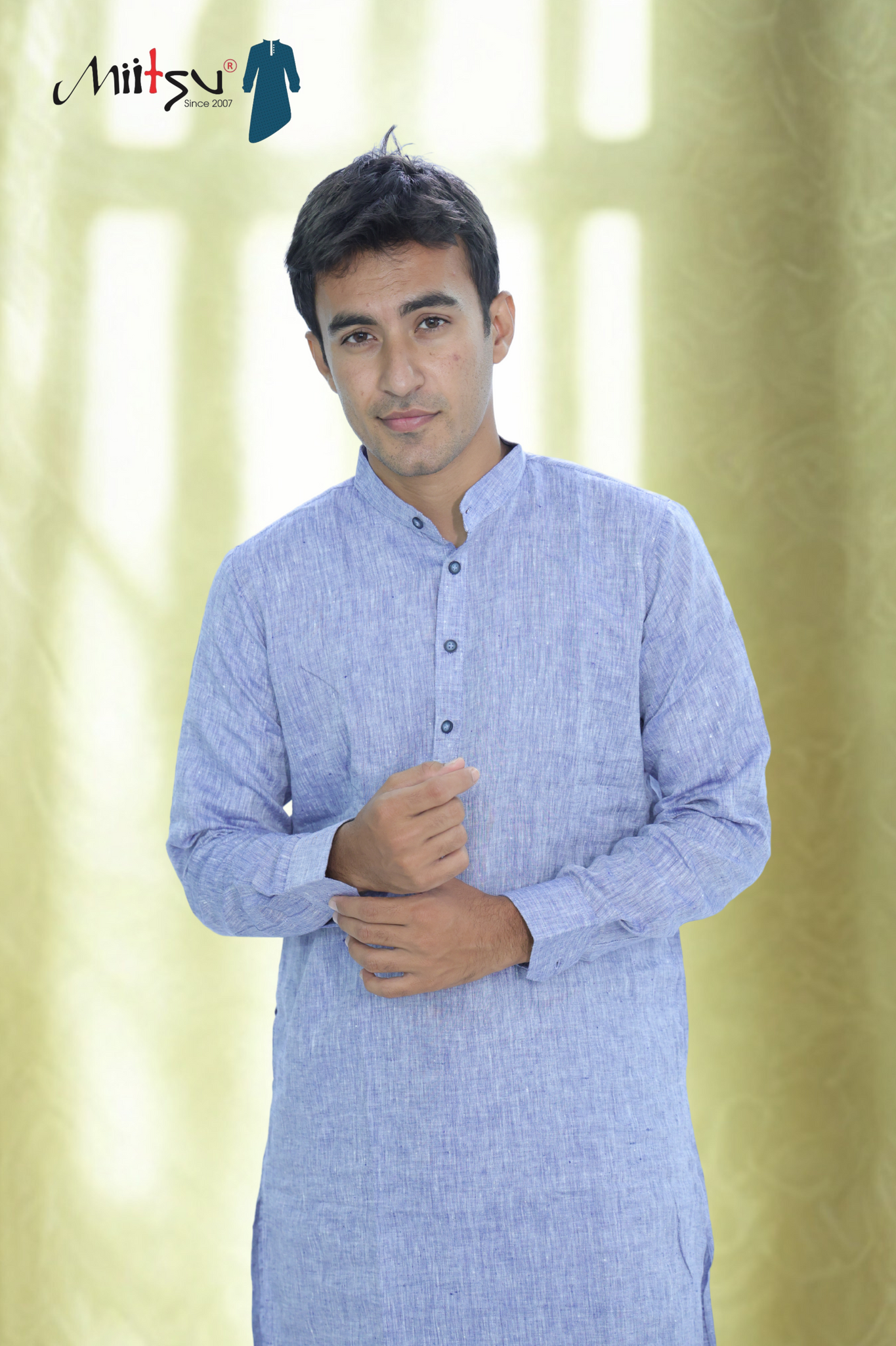 Skyline Calm Lilen Kurta (LL01)