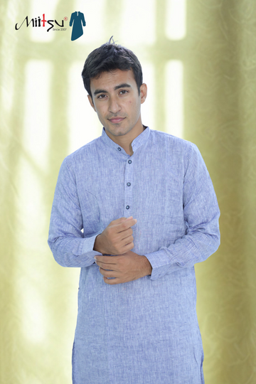 Skyline Calm Lilen Kurta (LL01)