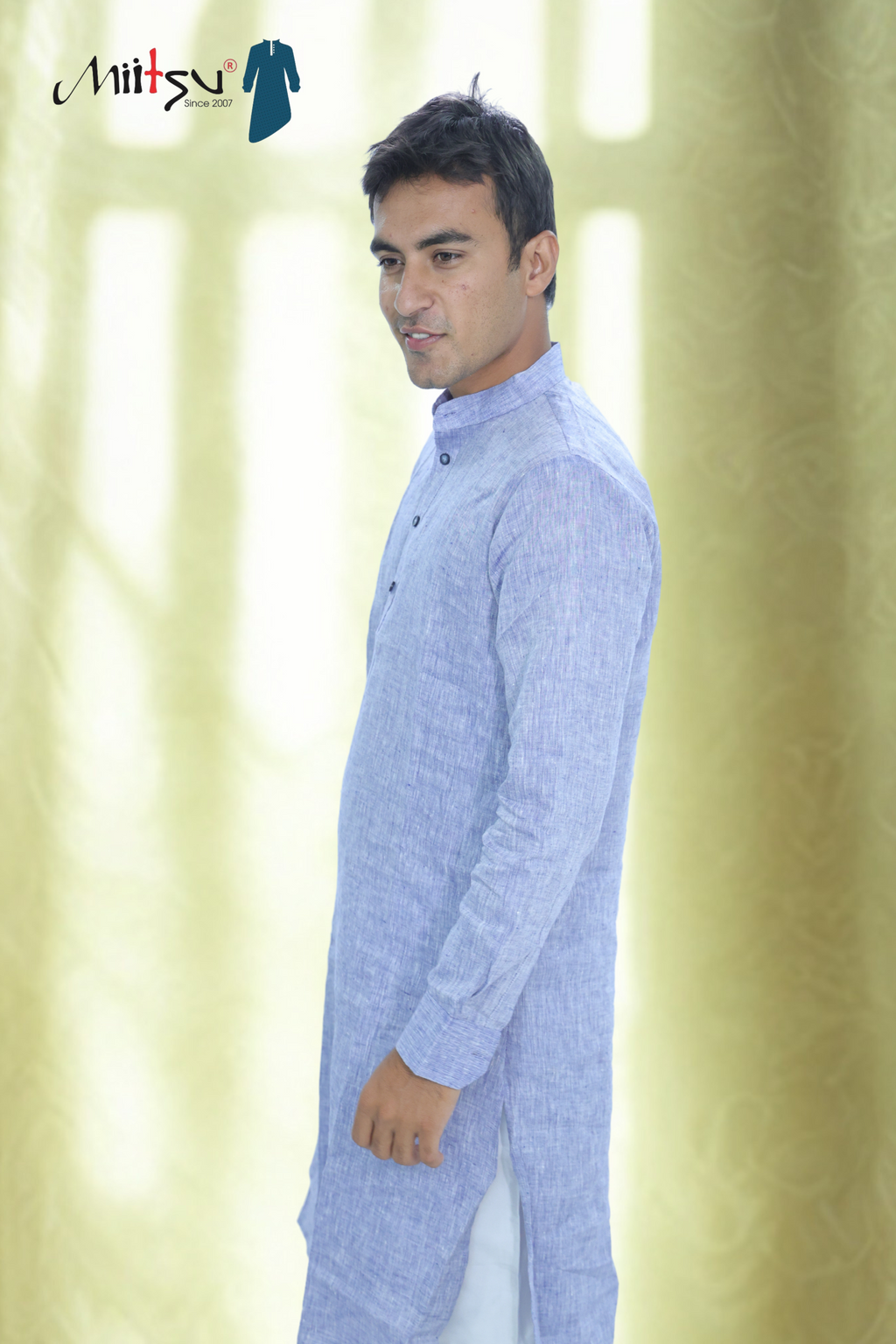 Skyline Calm Lilen Kurta (LL01)