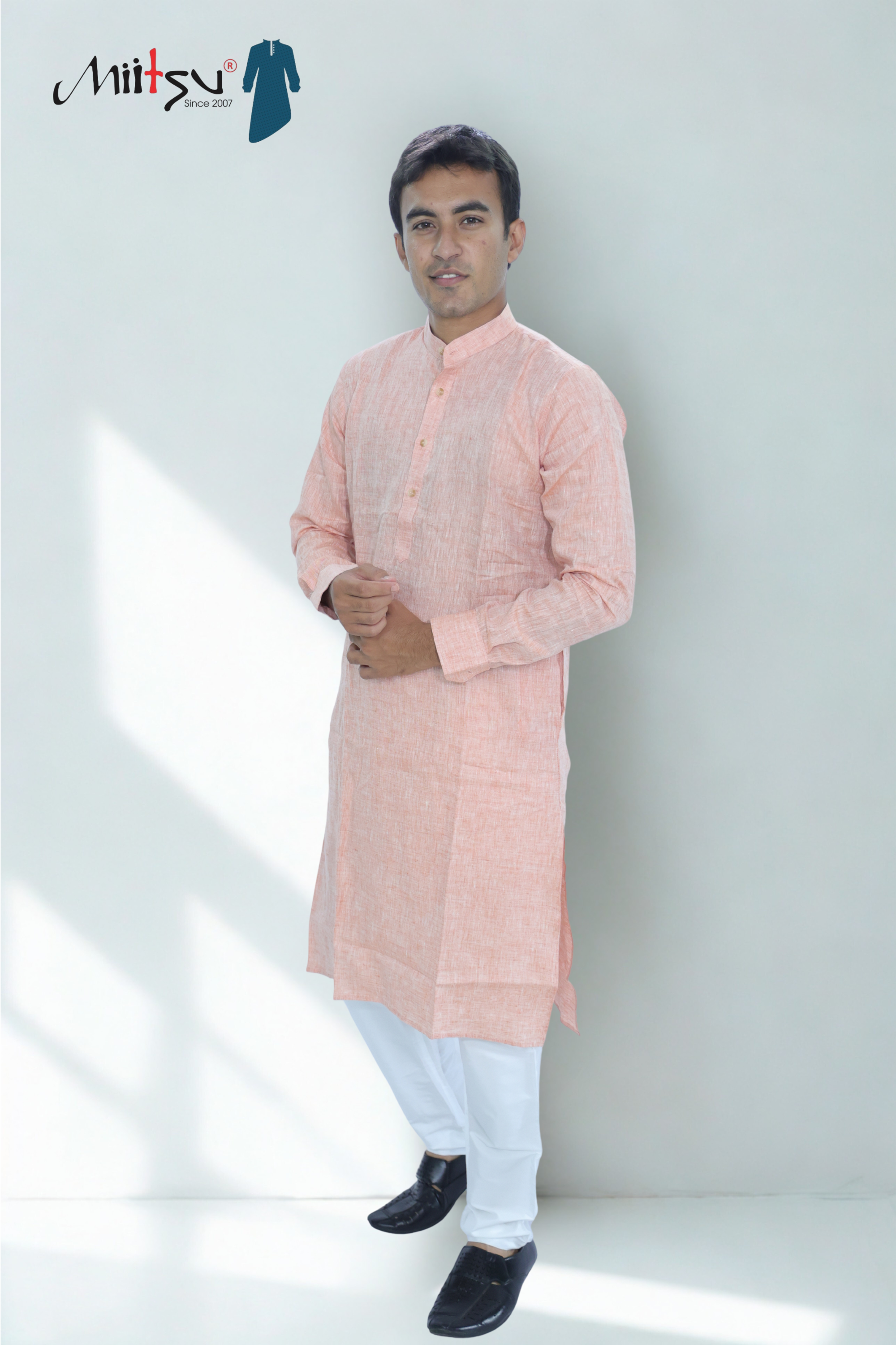 Blush Breeze Lilen Kurta (LL01)