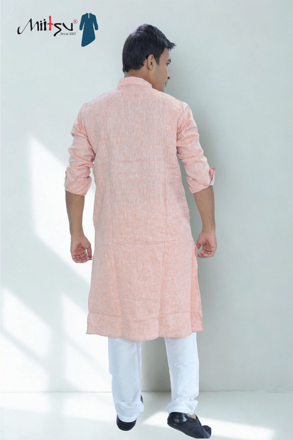 Blush Breeze Lilen Kurta (LL01)
