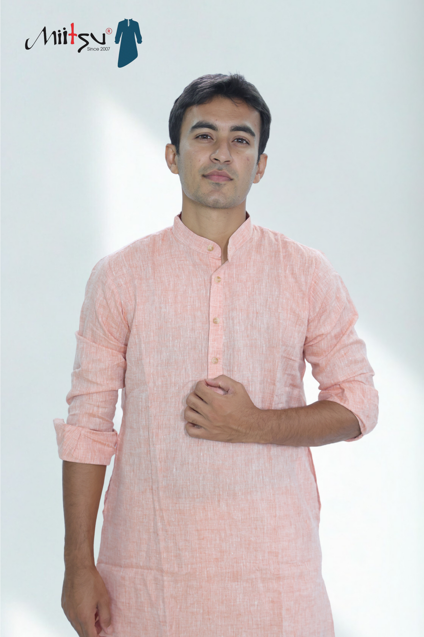 Blush Breeze Lilen Kurta (LL01)