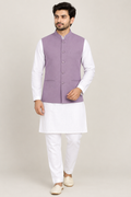 Elegant Lavender Men's Designer  Koti (460)